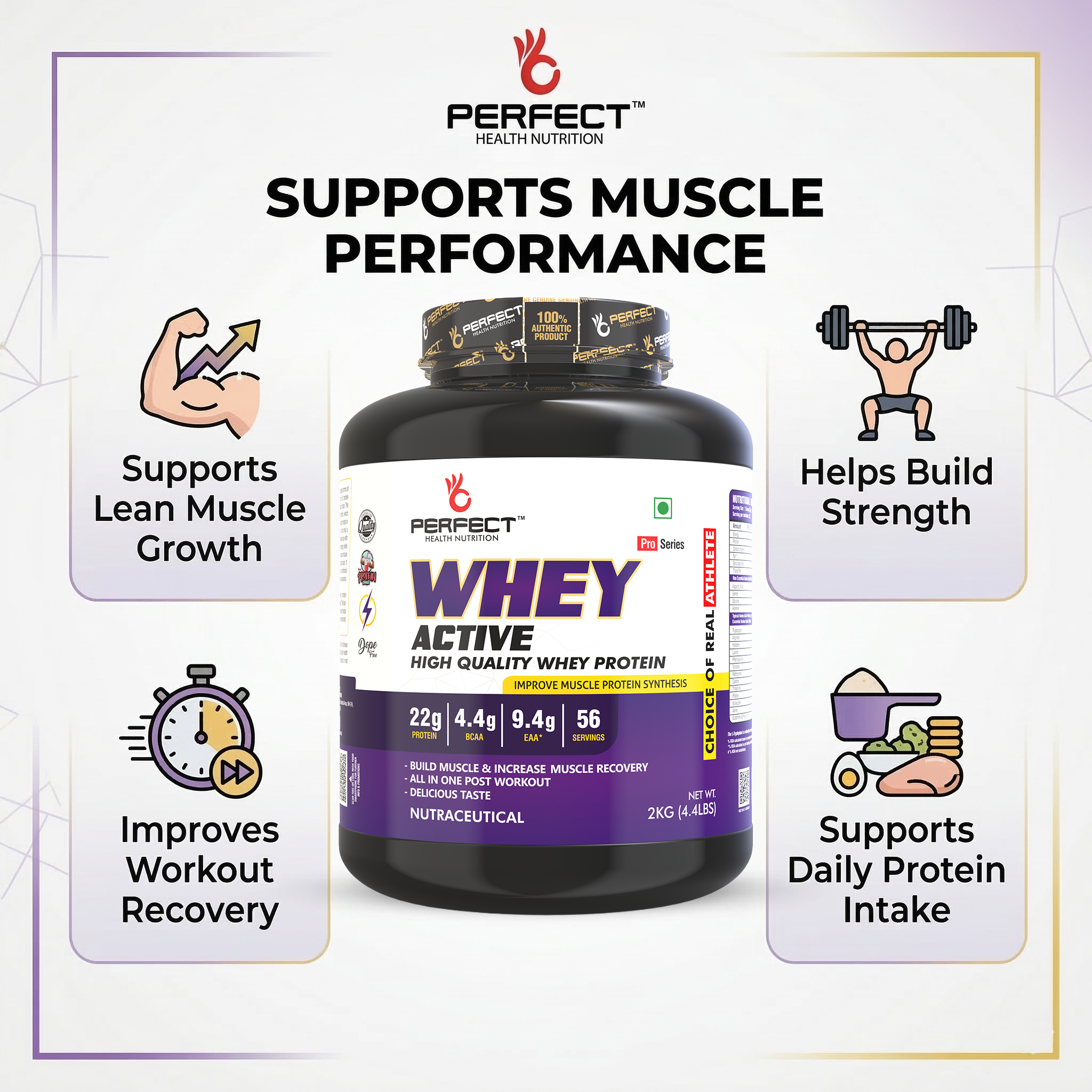 Perfect Health Nutrition Whey Active - Image 2